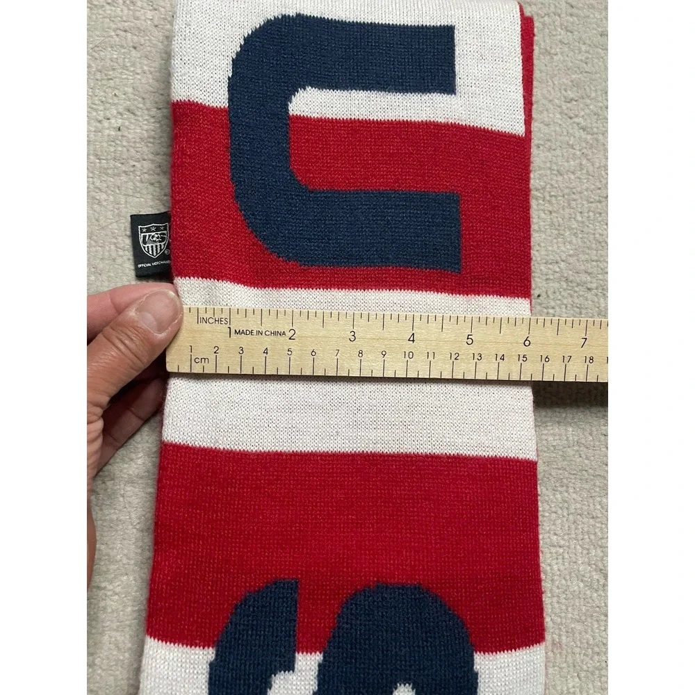 Team USA Scarf Soccer Reversible Official Futbol Gear United States Soccer